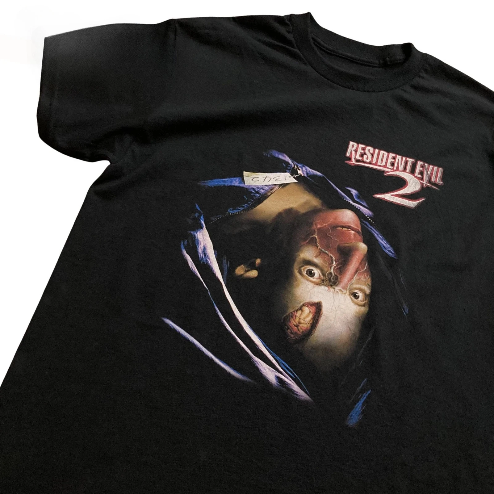 Resident Evil 2 Licker Vintage  Horror Game Graphic T-Shirt Cotton Men Women Streetwear Tee