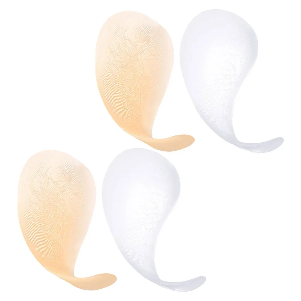 

4Pcs Silicone Private Pads Waterproof Adhesive Concealer Invisible Protection for Women Swimming Yoga Sports Underwear