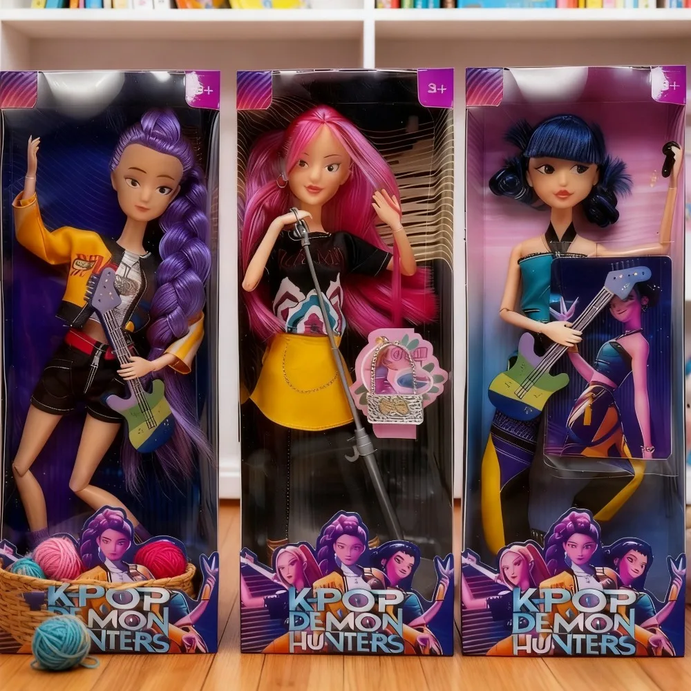 

Complete Set of K-POP Witch Hunt Dolls Lumi È Re Mira Zoe Vinyl Figures Popular Christmas Toys for Children