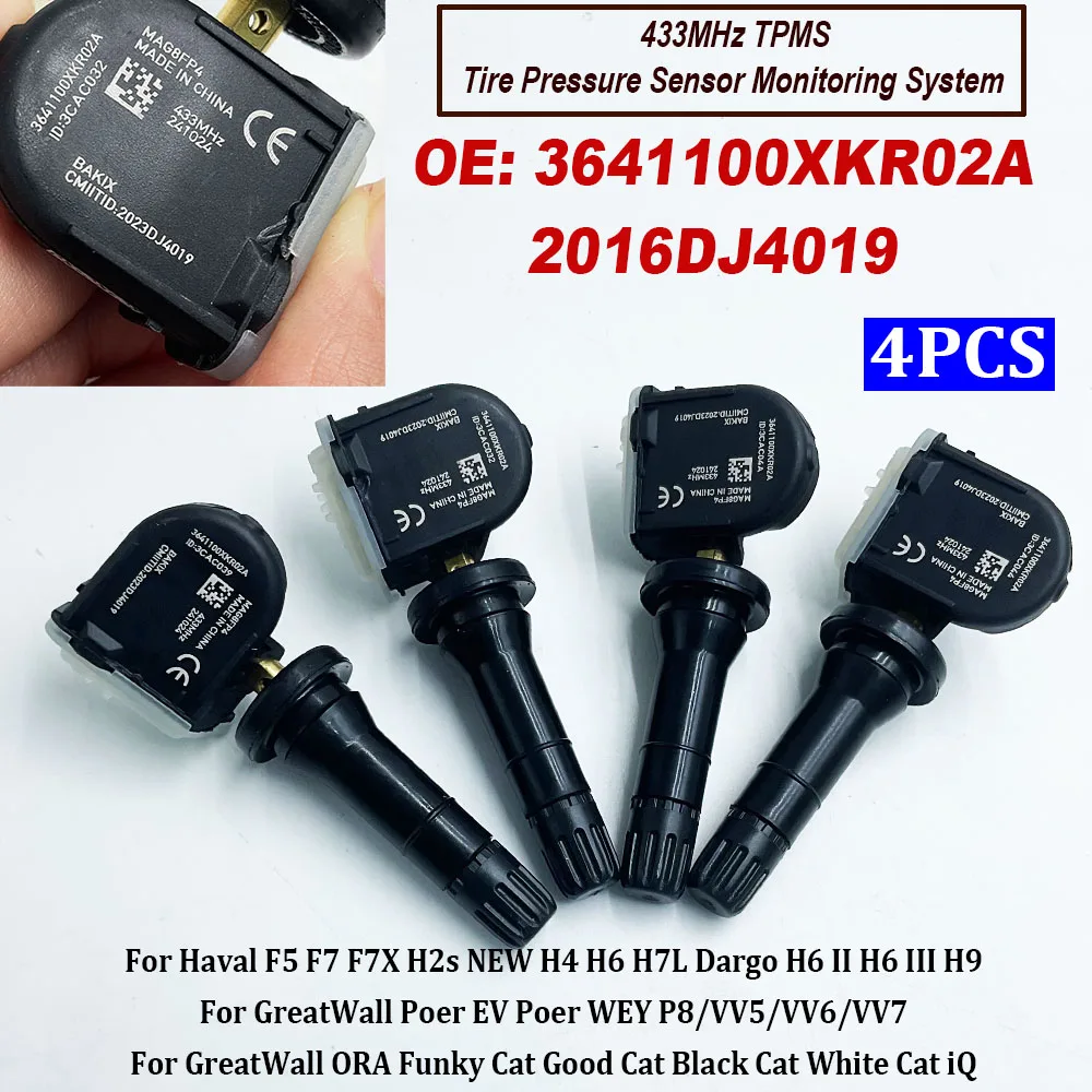 4PCS 3641100XKR02A … - image