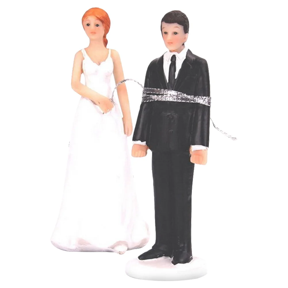 

Wedding Cake Topper Bride Groom Resin Couple Decoration Romantic Figure for Celebration Party Favors Lasting Keepsake Gift Idea