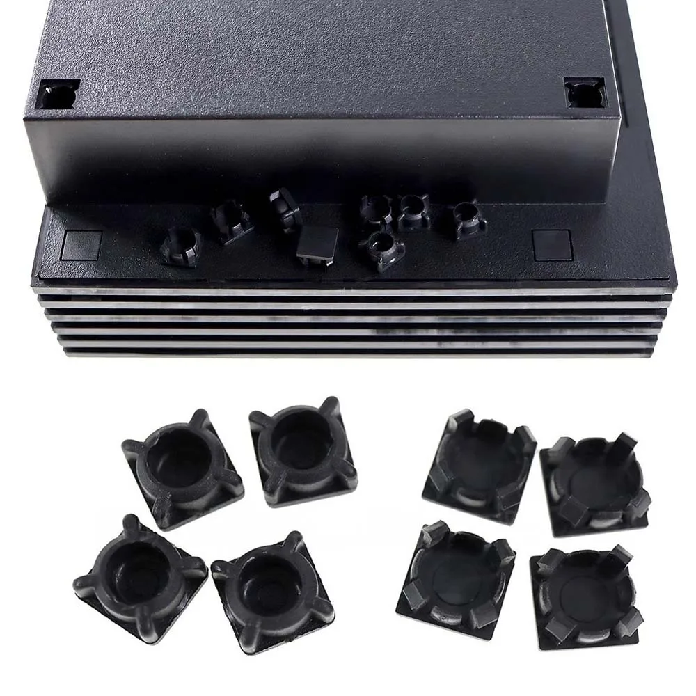 

8Pcs/Set for PS2 3W 5W 30000 50000 Rubber Feet Pad Game Player Button Screw Cap Anti Slip Silicone Cover Replacement