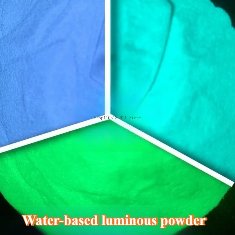 1kg Water-based Luminous Powder High Temperature Resistance Long-term High-brightness Luminous Sand Road Luminous Materials