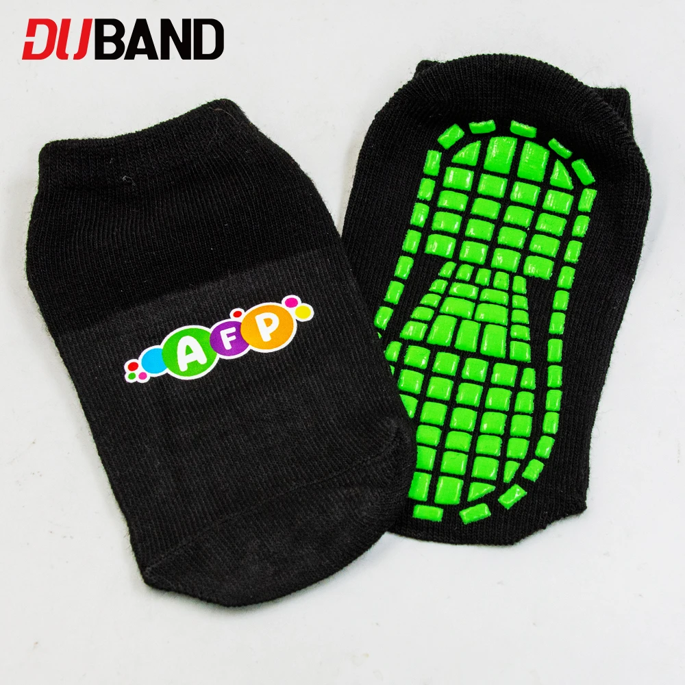 Professional Non-slip Kids Gri - Trampoline Park Sock ulasan dan harga