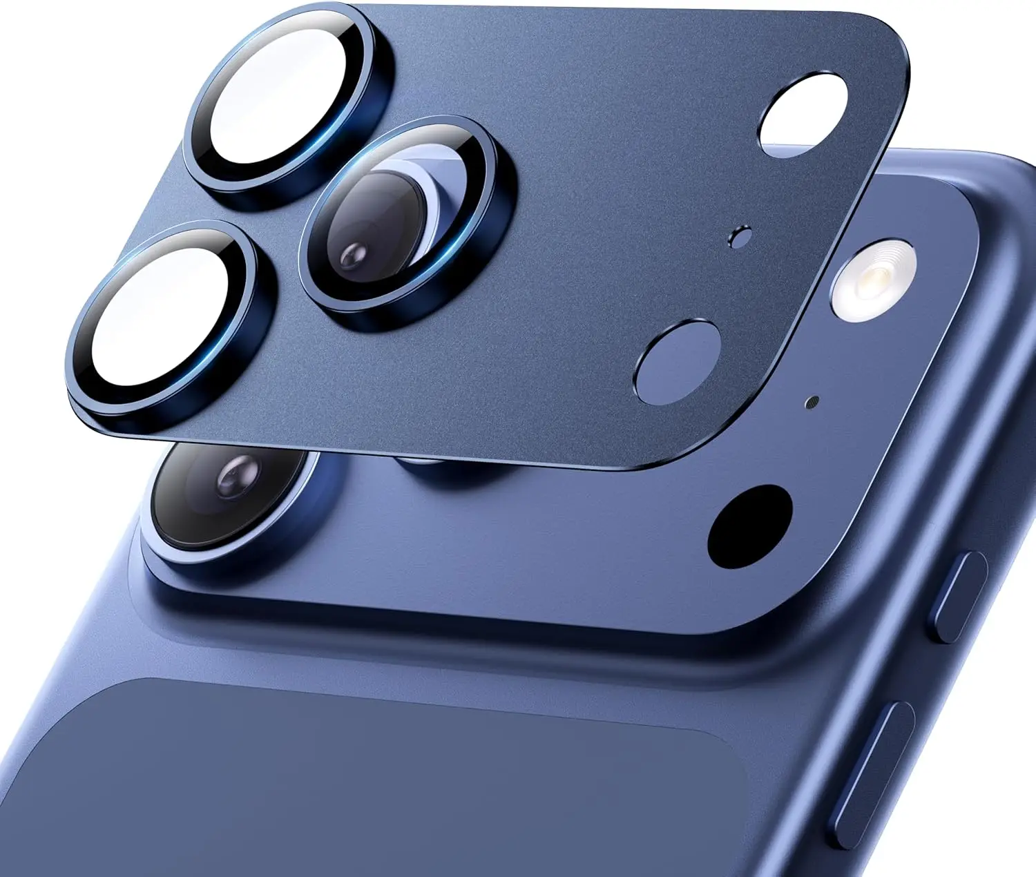 For Phone 17 Pro Max 17Air Camera Lens Protector Strong Adsorption Metal 9H+ Tempered Glass Camera Screen Full Protective Cover