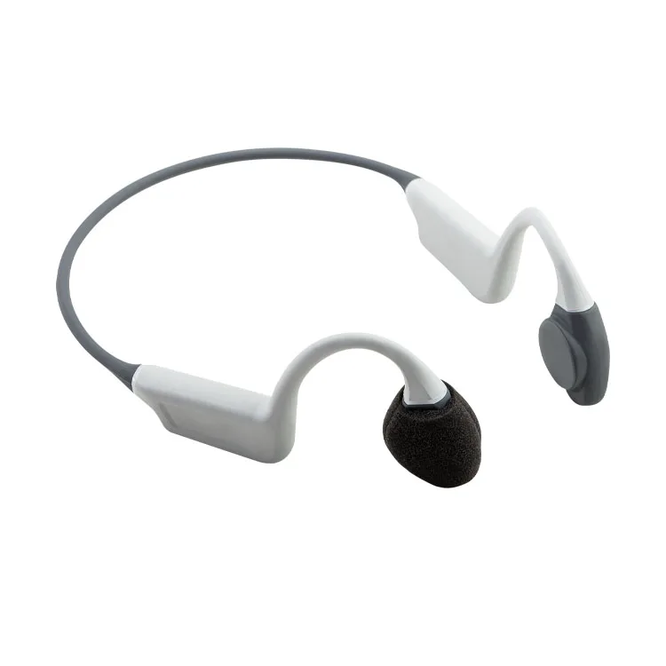 Manufacture  Bone Conduction Headphones Push-To-Talk Open-Ear Headphone Compatible with Various Walkie-Talkieand POC Apps