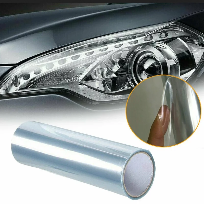 

30x100cm Clear Light Covering Film Car Clear Tint Headlight Taillight Vinyl Film Fog Light Rear Lamp Tint Film Sticker Decal