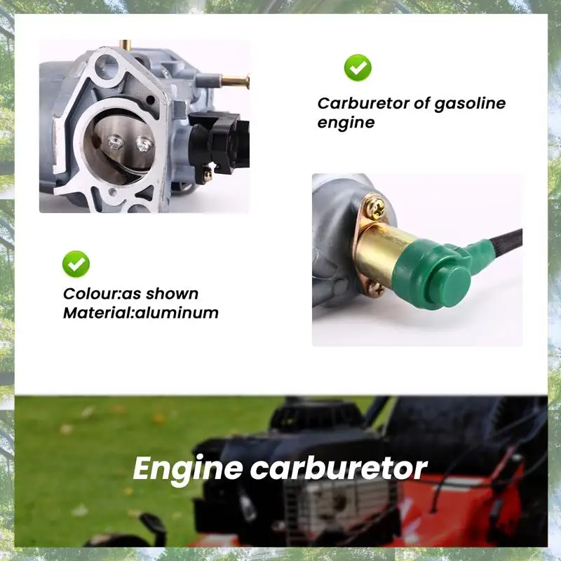 

Premium-Carburetor Carb Fit 6500W For Honda GX240 8HP GX270 9HP GX340 11HP GX390 13HP Portable Generator 182F 188F Ex6500 Ex5000