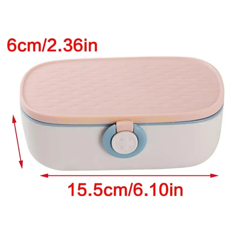 صندوق تنظيم الخيوط الاحترافي QX2E يحتوي على 20 فتحة وغطاء شفاف لتخزين الحرف اليدوية