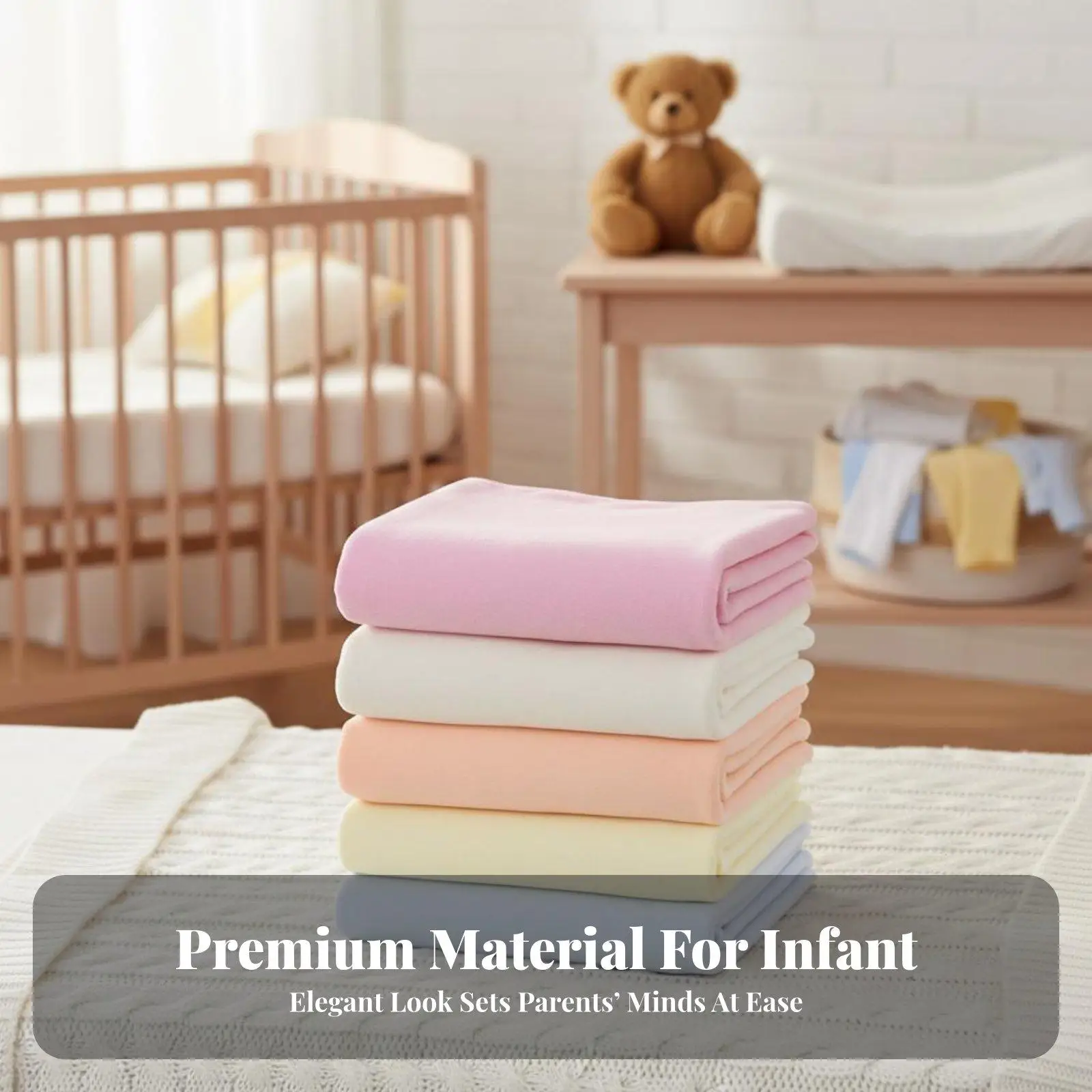 Cotton Baby Cloth Diaper Roll Industrial Pure Fabric Absorbent Reusable Nappy for Newborn Sensitive Skin Washable