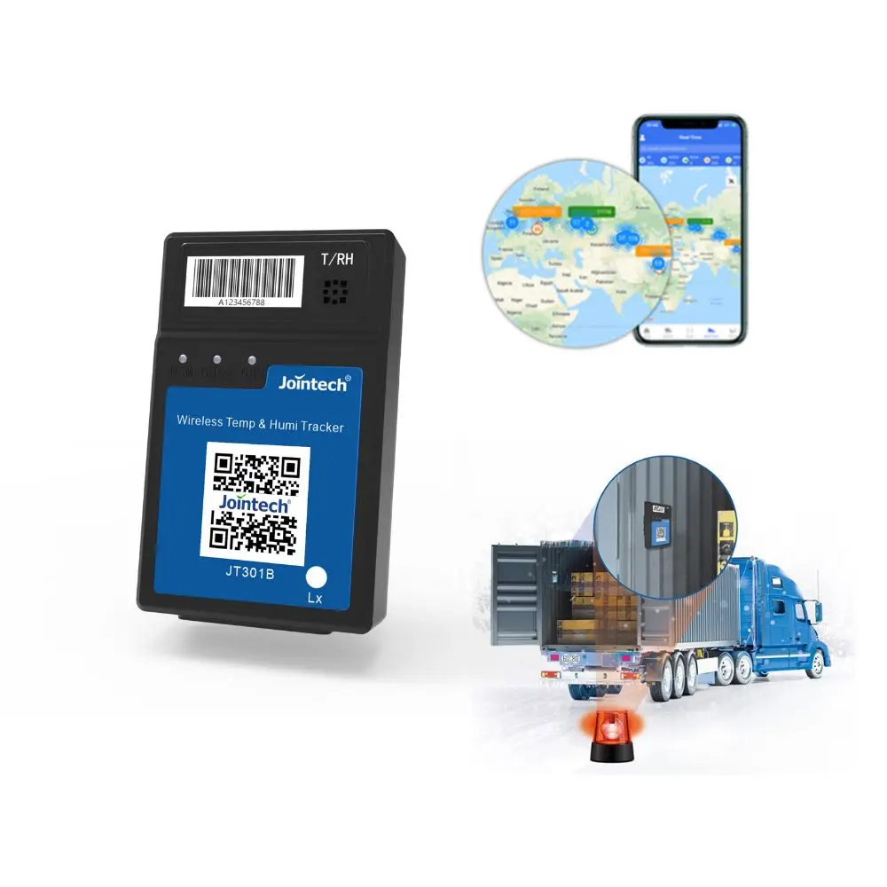 Smart Logistics Solution Temperature Humidity And Gps Location Tracker