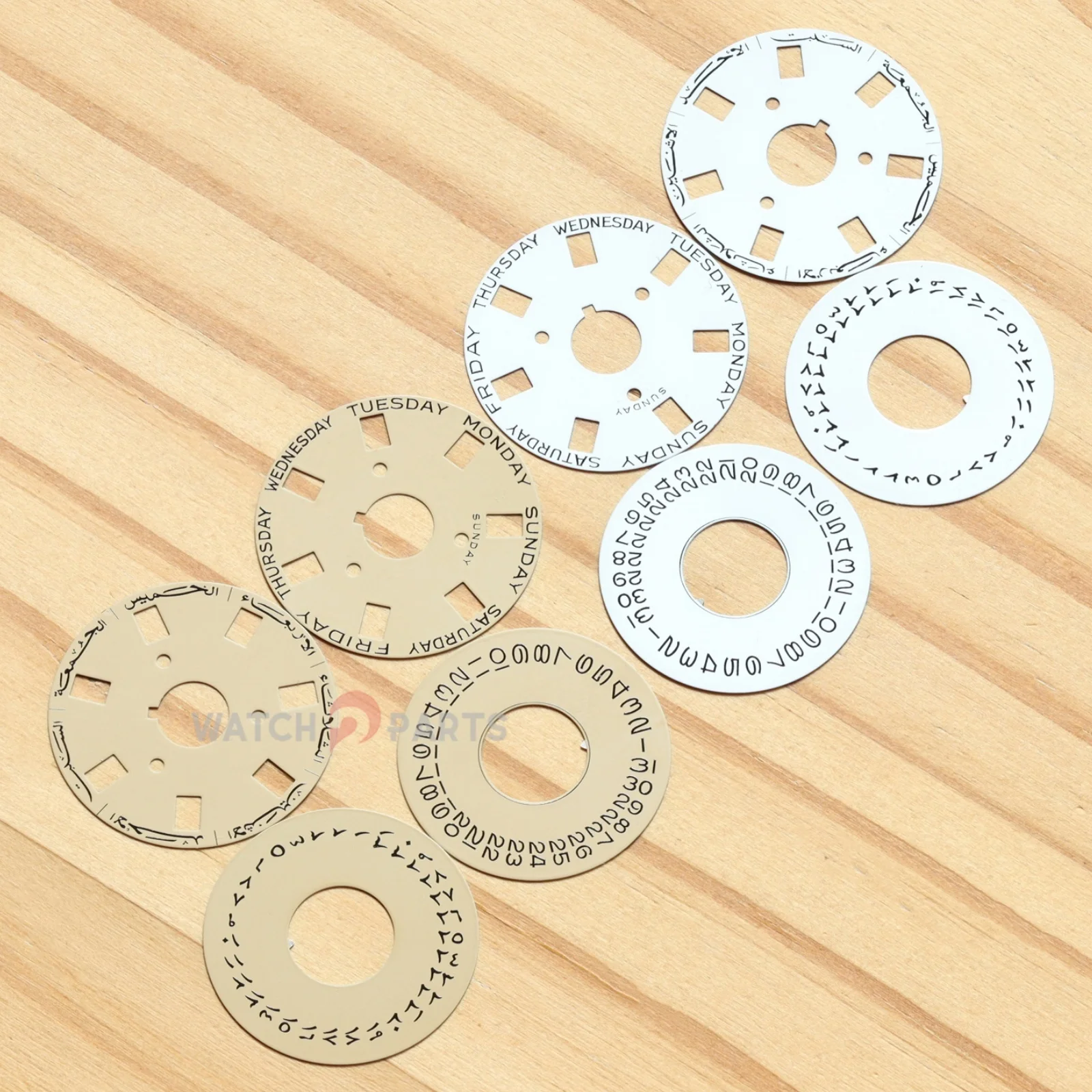 Day/Date Wheel Disc for Rolex Caliber 3055 Watch Calendar