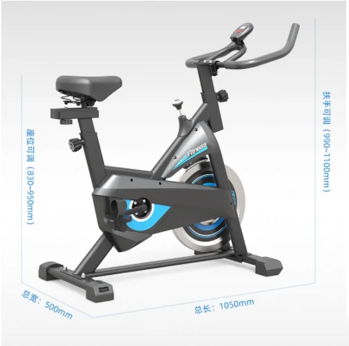 Luckystar Wholesale Customized Logo Fitness Bicycle Riding 4kg Flywheel Spinning Bike Cardio Sport Exercise Bike