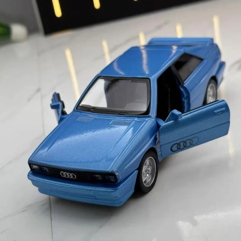 

1:36 1980 Audi Quattro Vintage car High Simulation Diecast Car Metal Alloy Model Car kids toys collection gifts F594