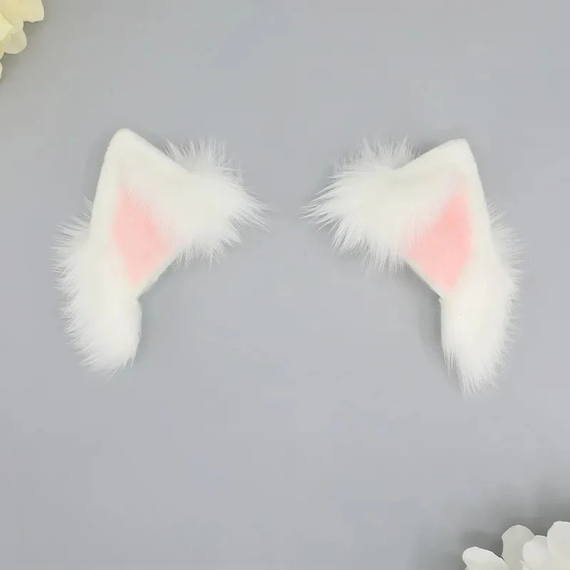 

Rechargeable Movable Cat Ear Headband with LED Lights for Cosplay