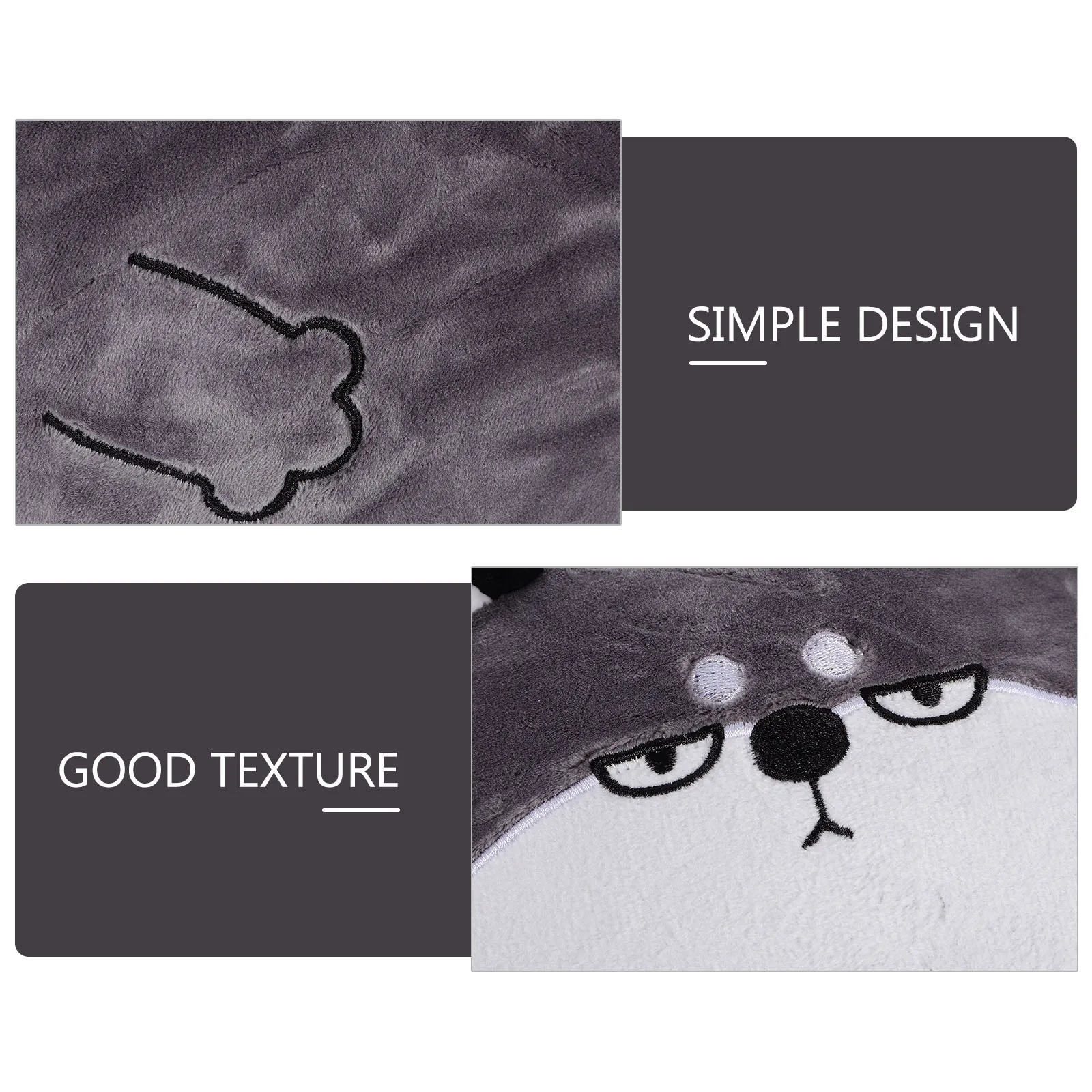 

TOYANDONA Soft Hand Warmer Pillow Hugging Animal Cushion for Couch Sleeping Back Support Spandex Fun Throw