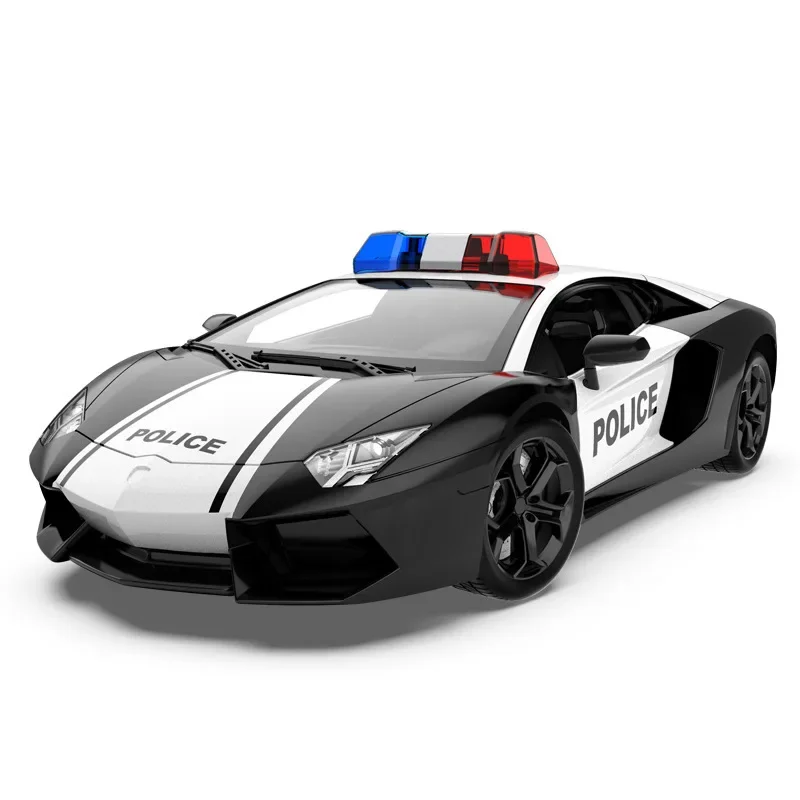 Boys And Children'S Toy Sports Car E709-001 1:14 Large Police Car Electric Remote Control Car Drifting Racing Car One Click Star