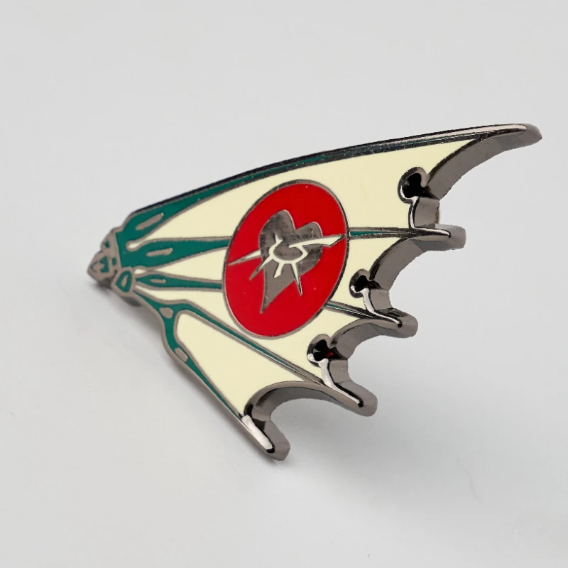 Starforged Dark Eldar Commorrite Aethersail Brooch Warhammer 40K Game Peripheral Color Brooch Boys Accessories Collection Gifts