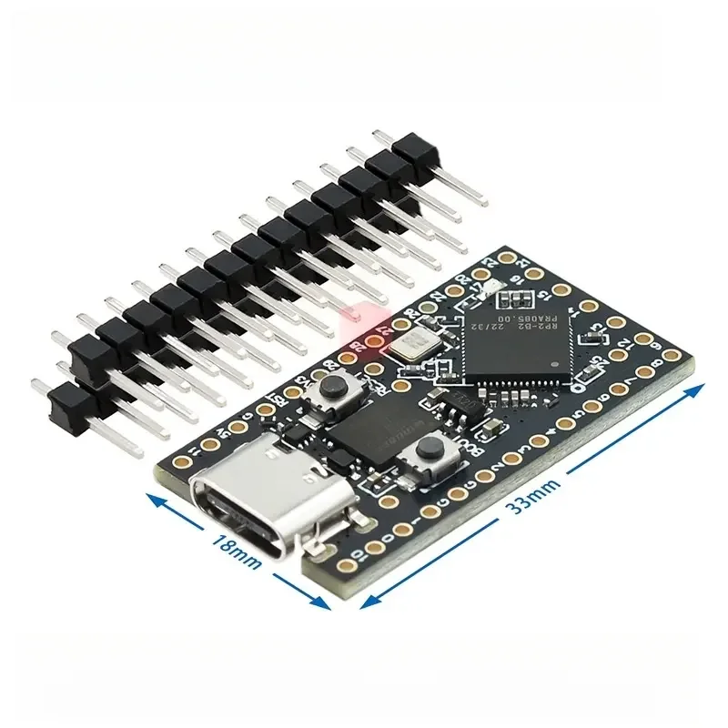 لوحة تطوير Raspberry Pi Mini ProMicro RP2040 متوافقة مع Helios OxB2 MicroPython