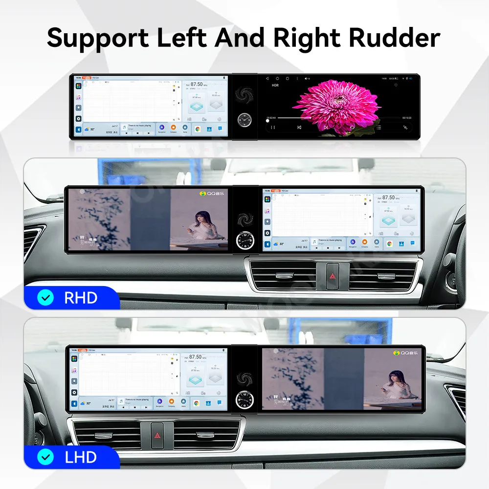Qualcomm Android 13 Radio For MAZDA 3 2010-2015 Dual Screen GPS Multimedia Navigation Car Stereo Receiver player IPS Head Unit