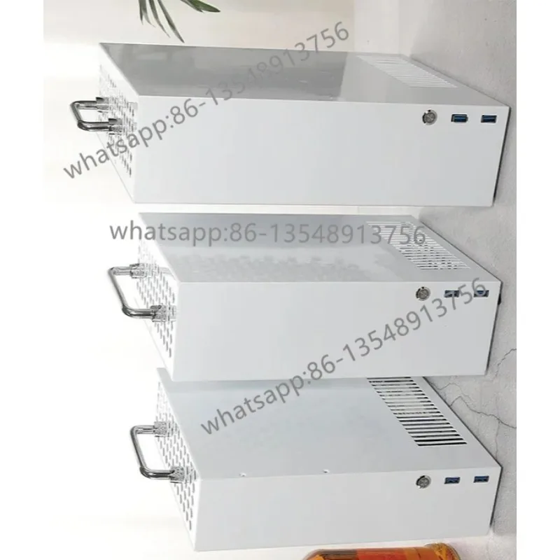 P02 P03 P04 Portable itxMATX Small Chassis with Handle FLEX Power Supply High Graphics Card Desktop Chassis