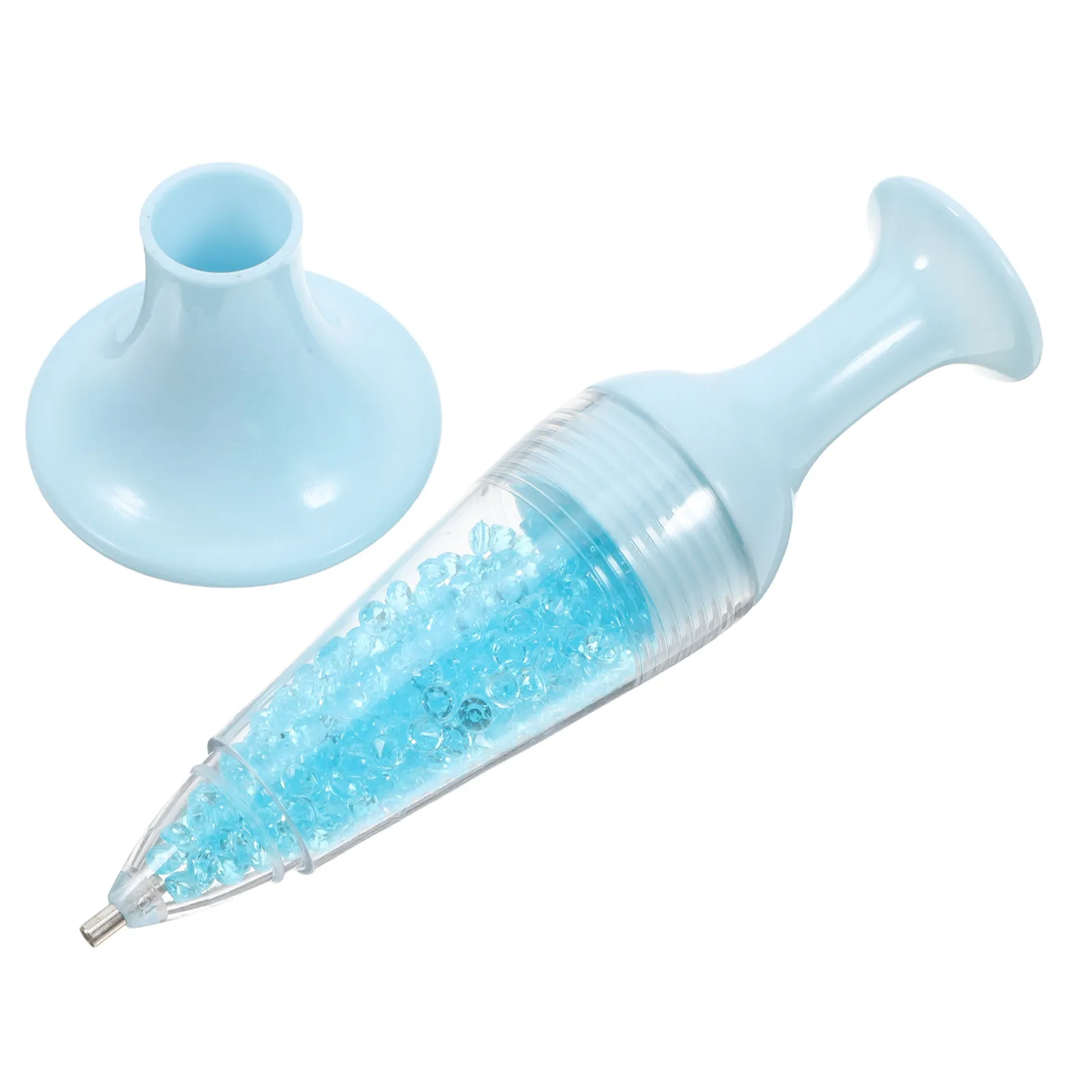 Flower Pot Style Diamond Art Pen Rhinestone Picker Tool for Nail Art Diamond Embroidery Craft Dotting Tool Compact Lightweight