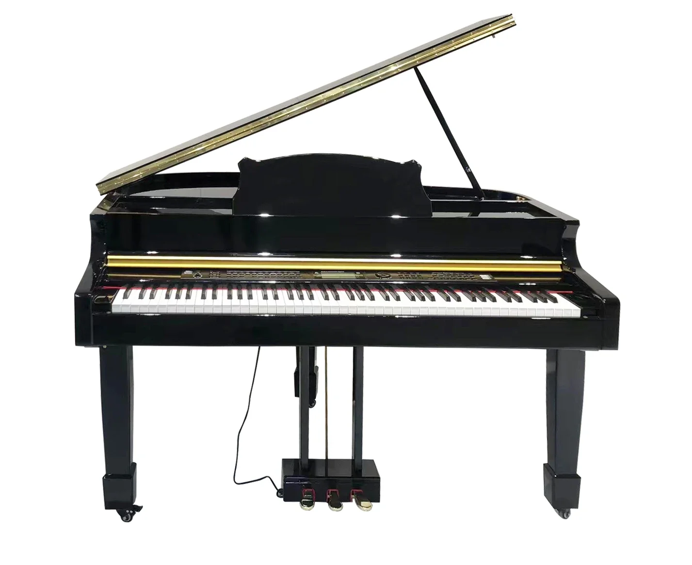 Digital Grand Piano With 88-Key Hammer Action Keyboard Piano Tone Multi-function