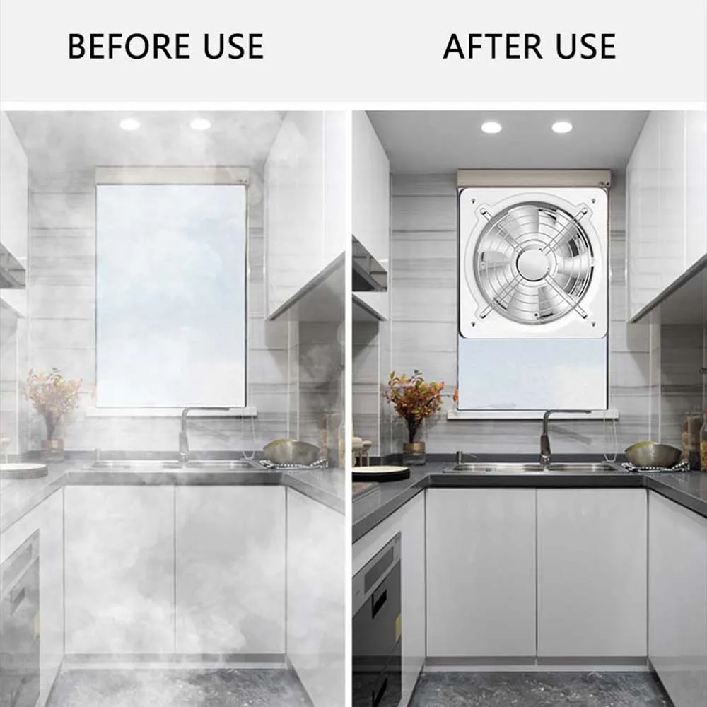 完全な住宅,黒い車の排気ファン,家庭用,高抵抗