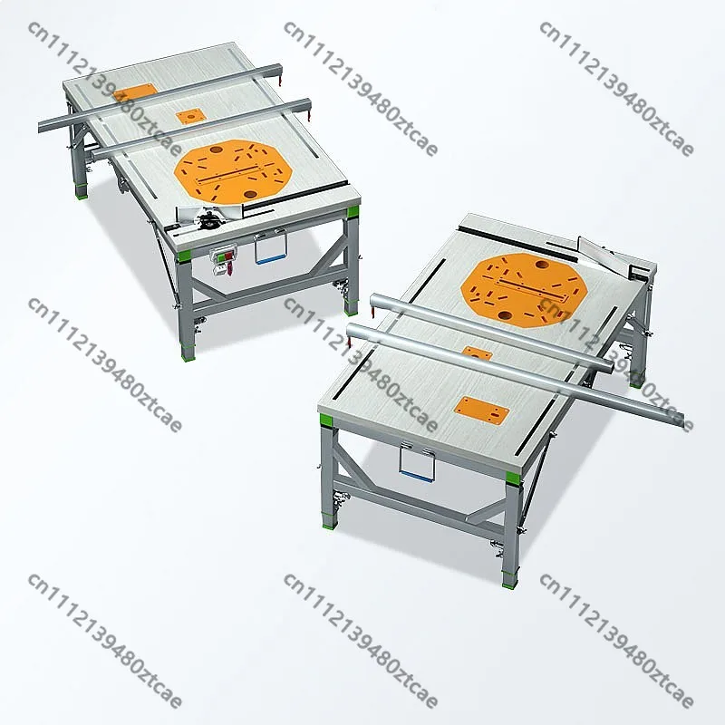 

Multifunctional Woodworking Workbench Portable Folding Saw Table DIY Lift