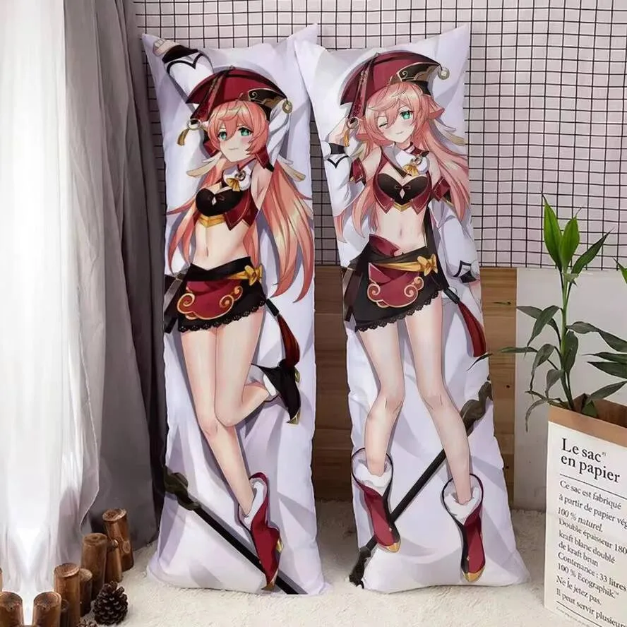 

Dakimakura Game Genshin аниме Impact Yan Fei Hing наволочка для тела чехол Yanfei дизайн домашнее постельное белье с принтом