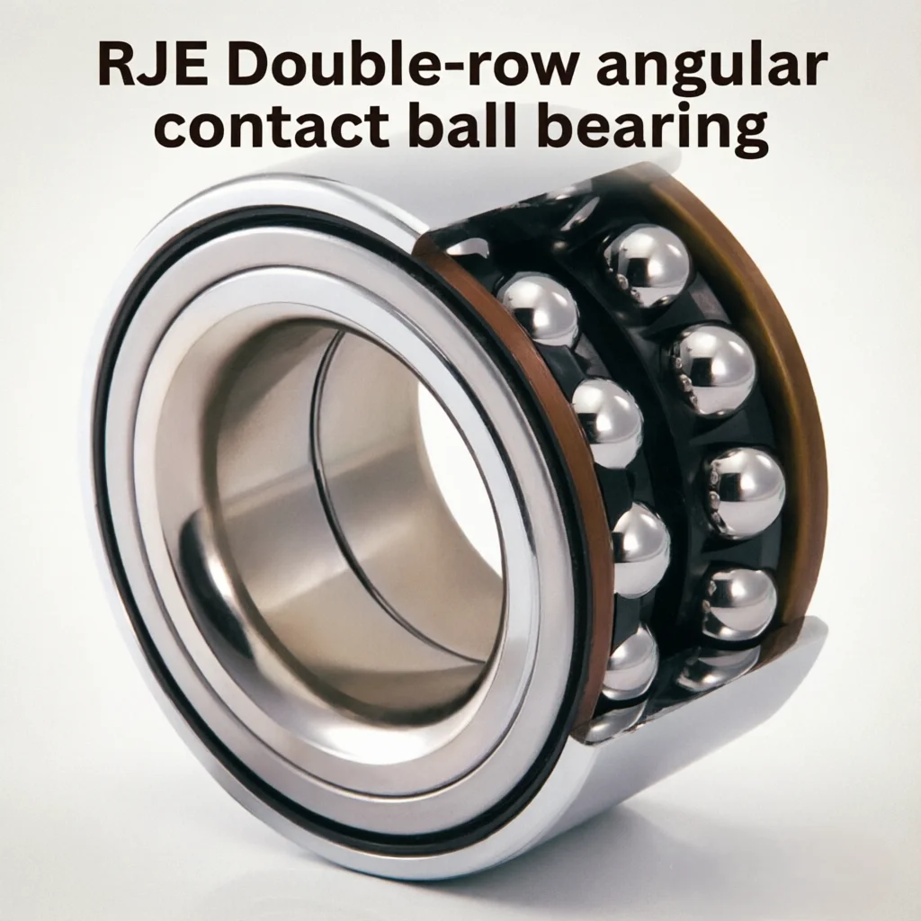 Double row angular contact ball bearings 3308DMA = 3308-DA-MA Split inner ring, brass solid cage 40mm X 90mm X 36.5mm