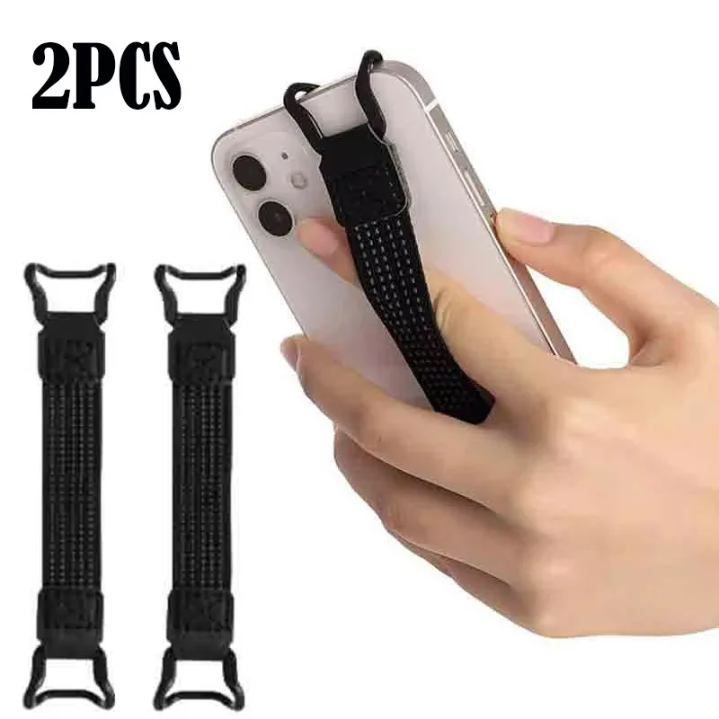 2PCS Universal Mobile Phone Tablet Elastic Strap One-Hand Strap Buckle Shatter-Resistant Anti-Fall New Anti-slip Band Strap