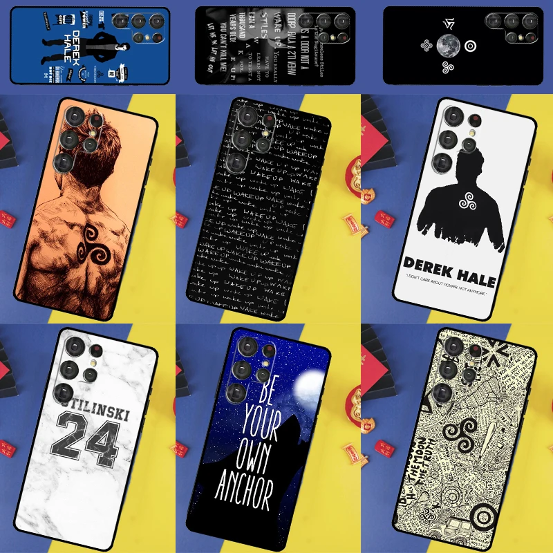 

Teen Wolf Derek Hale Phone Case For Samsung Galaxy S25 Ultra S9 S10 S20 S21 S22 Plus S23 FE S24 Ultra Back Cover