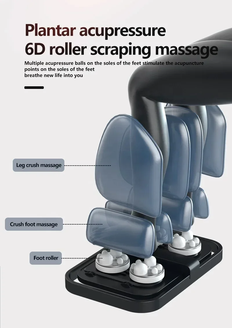 Capsules spatiales de luxe en cuir PU 8D, Point fixe, meilleure chaise de Massage intelligente pour tout le corps avec fonction musicale et soins de santé du corps