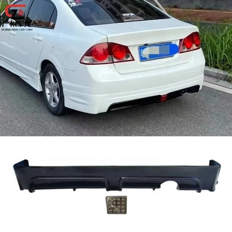 Hot Selling ABS Material RR Style Car Bumper Front Lip Rear Lip Side Skirts for Honda Civic CIIMO 2012-2015 Car Bodykit - Image 5