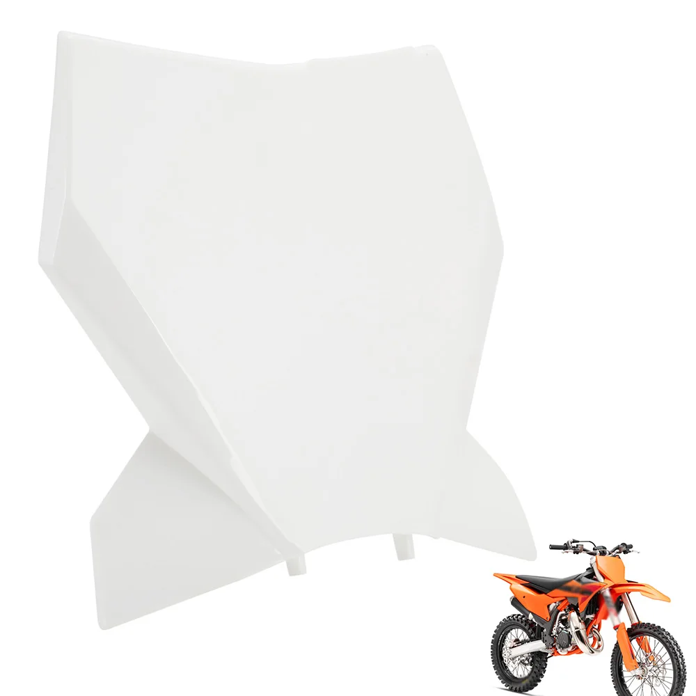 Front Number Plate For KTM SX SX-F XC XC-F 125 250 300 350 500 2023 2024 Motorcycle Plastic Cover Motocross Dirt Pit Bike