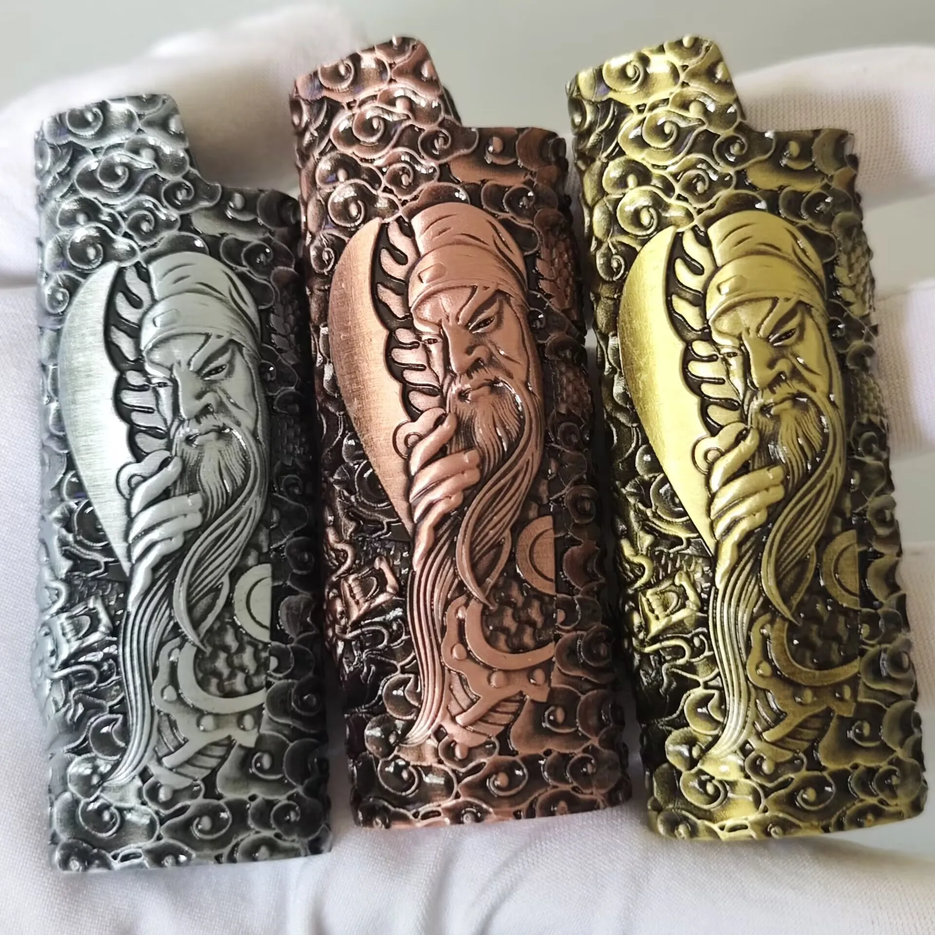New 1Pc Metal Lighter Case Cover for BIC J6 Lighter Cover Case Shell