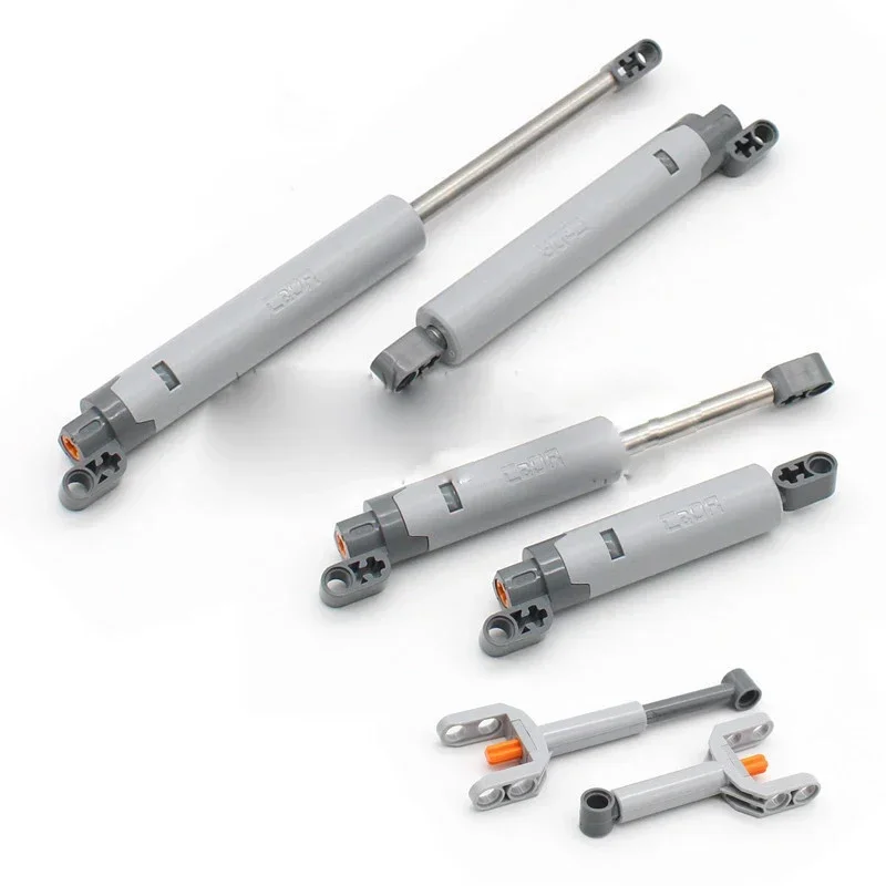 22pcs MOC Push Rod Set Technical Parts Gears Dynamic Telescopic Rod Building Blocks Accessories For Legos 61927 92639 40918