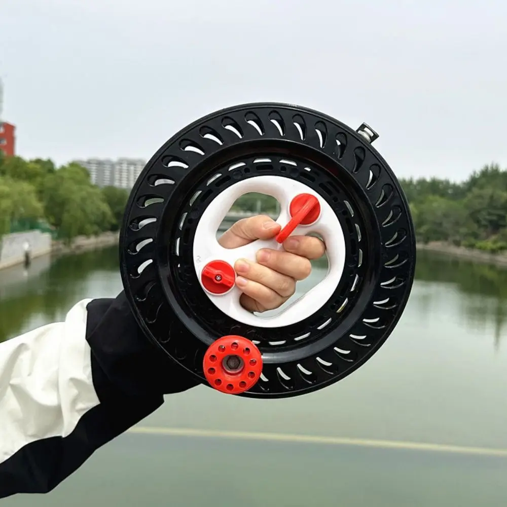 150/300/400/500M Kite Reel Winder with Line Plastic Professional Flying Tool Kite Reel Flight Handle Tools Twisted String Line