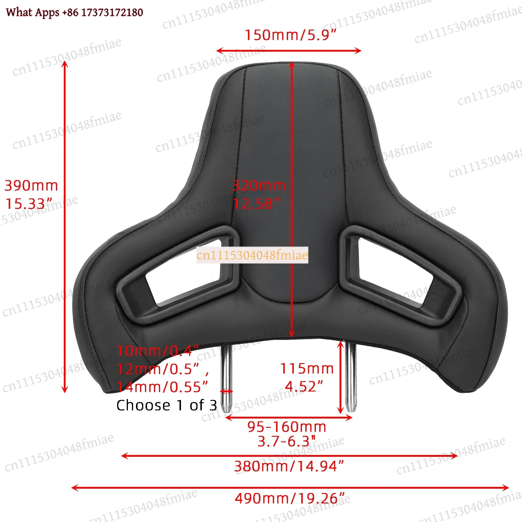 k3 Sport Car Racing Headrest Plug-In Neck Pillow Cushion PU Leather Comfort Cervical Support Auto Interior Modified Accessories