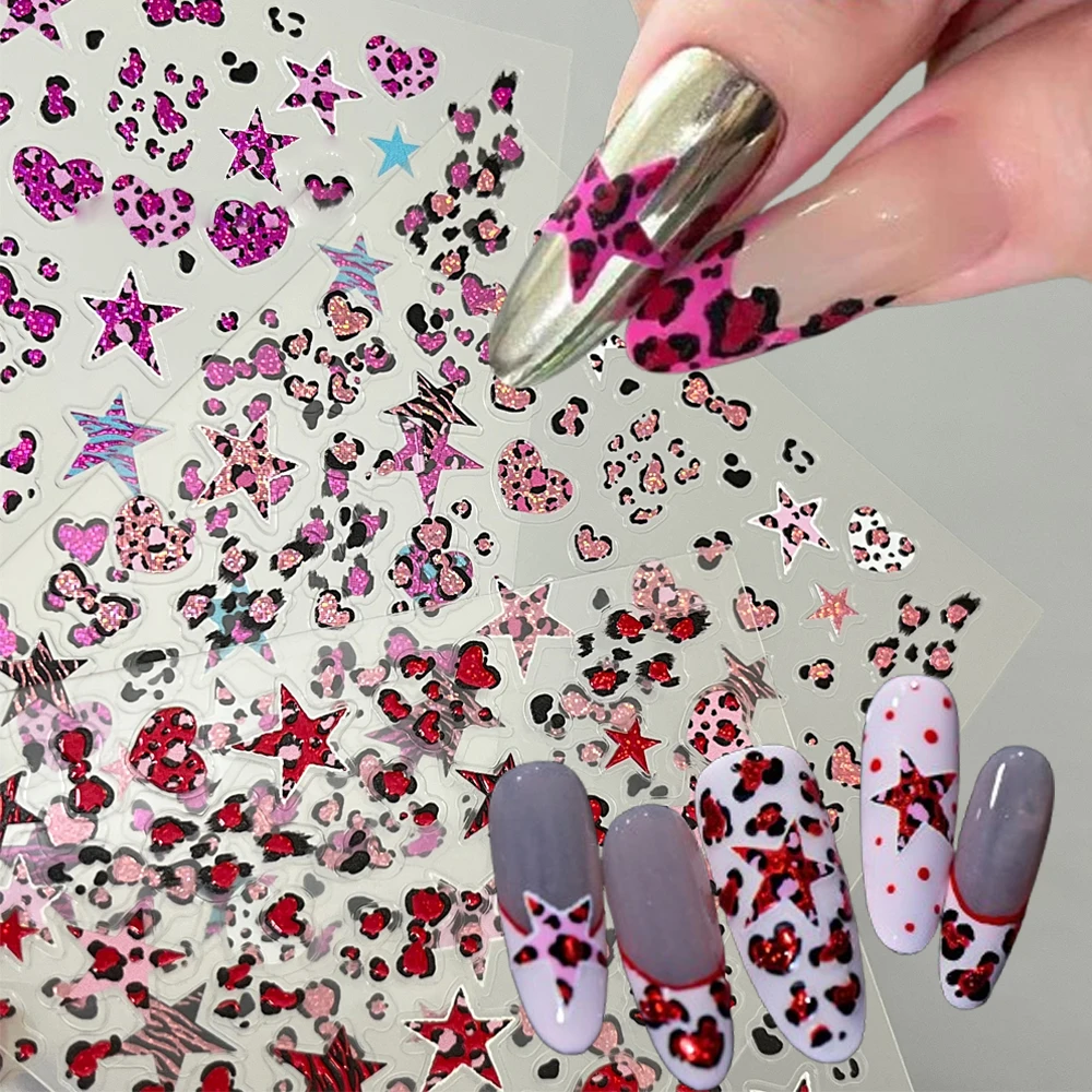5D Leopardenmuster Schleife St – Nail Art Zebra Design Bewertung und Preis