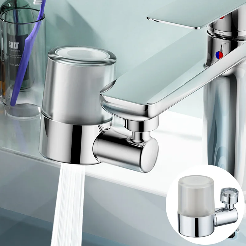 

Faucet Filter Water Nozzle Anti-Splash Swivel Spout Filter Aerator with Flexible Gooseneck Arm Replacement for Sink Basin