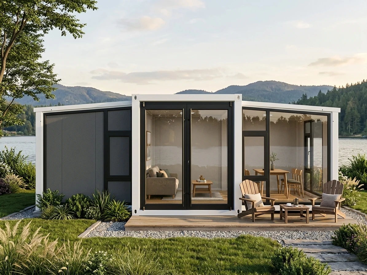 스마트 컨테이너 하우스 (2베드룸, 1욕실, 통합형 주 - Smart Garden Offices 리뷰 및 가격