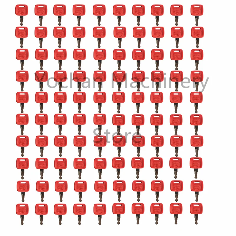 100 Pcs RE183935 Ignition Keys For John Deere Tractor RE43492 RE71557 Free Shipping