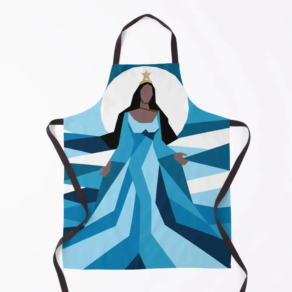 

Iemanjá a Rainha do Mar Apron Things For The Home kitchen jacket woman Apron