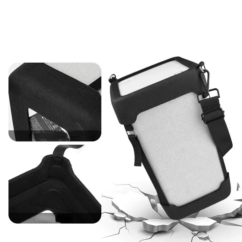 Speaker Case Portable Speakers Carrying Case With Resistant Fall Shoulder Strap Compatible For UE Hyperboom Speaker