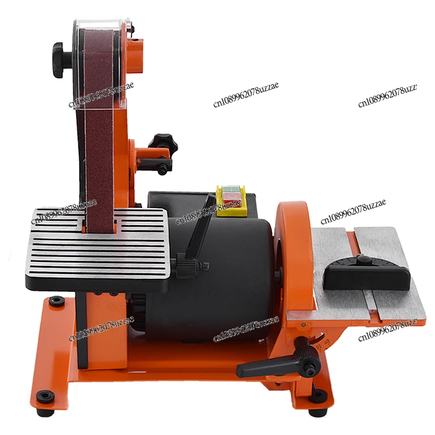 

Новый MM4113 профессиональный шлифовальный ленточный станок вертикальный деревообрабатывающий металлический ленточный шлифовальный станок 220 В 350 Вт 2950 об/мин 762*25 мм