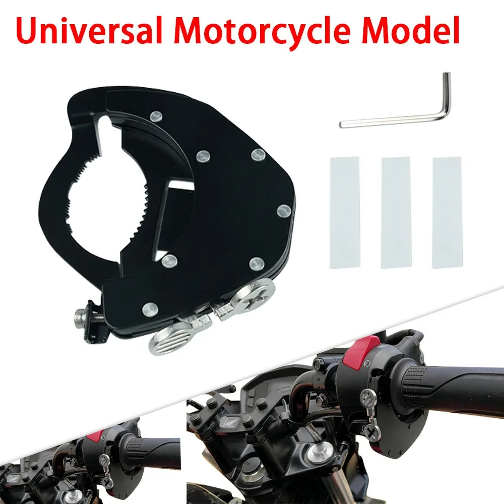 Bloqueo de acelerador para manillar de motocicleta, control de crucero, control de velocidad, kit superior e inferior para BMW, Suzuki, Yamaha, Honda