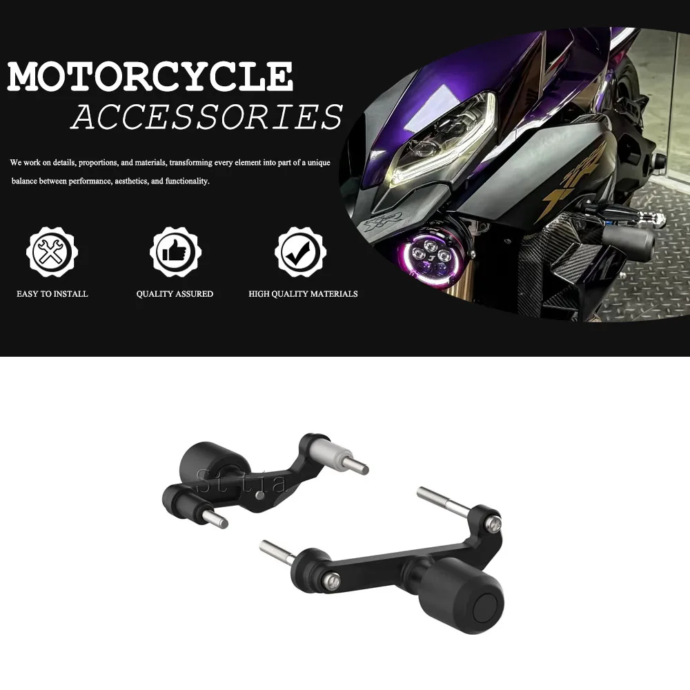 For BMW F900XR 2020-2025 Motorcycle Frame Sliders Fairing Guard Anti Crash Pad Protector Falling Protection for Enhanced Safety