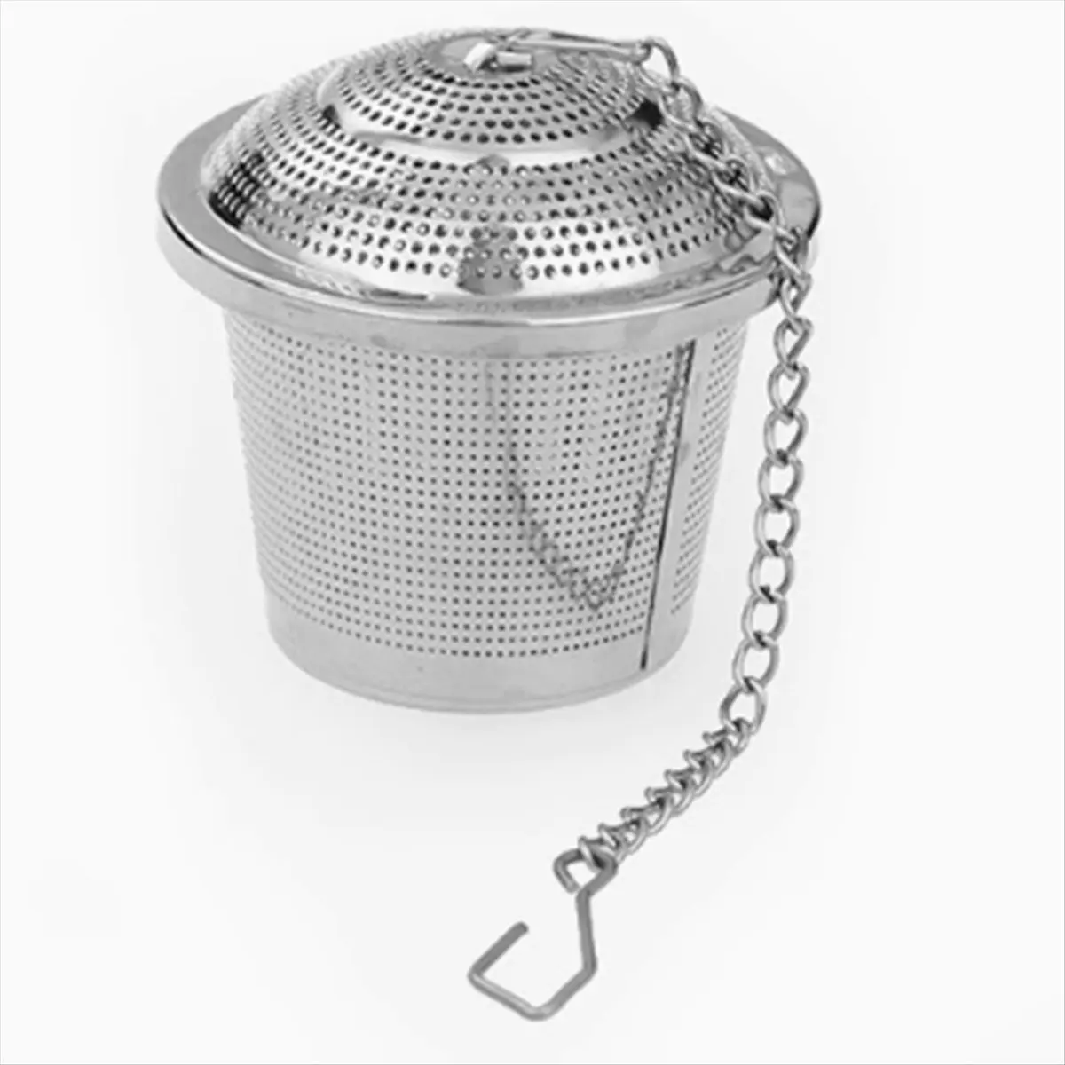 AA886~2pcs 304 Stainless Steel Tea Ball Strainer Mesh Infuser Filter Tea Leaf Spice Tea Strainer Boil Soup for Teapot